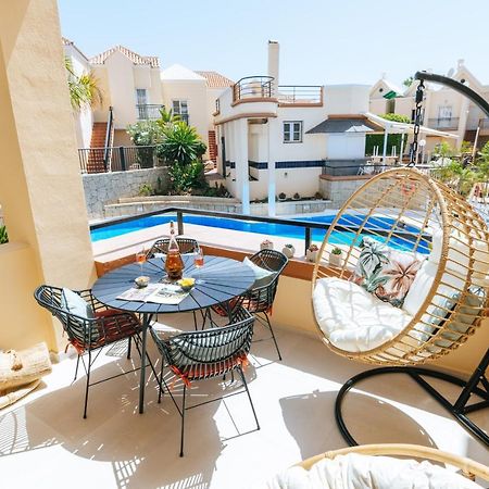 Amazing renovated pool view Apartment, 2 min to Fañabe Beach Costa Adeje  Exterior foto