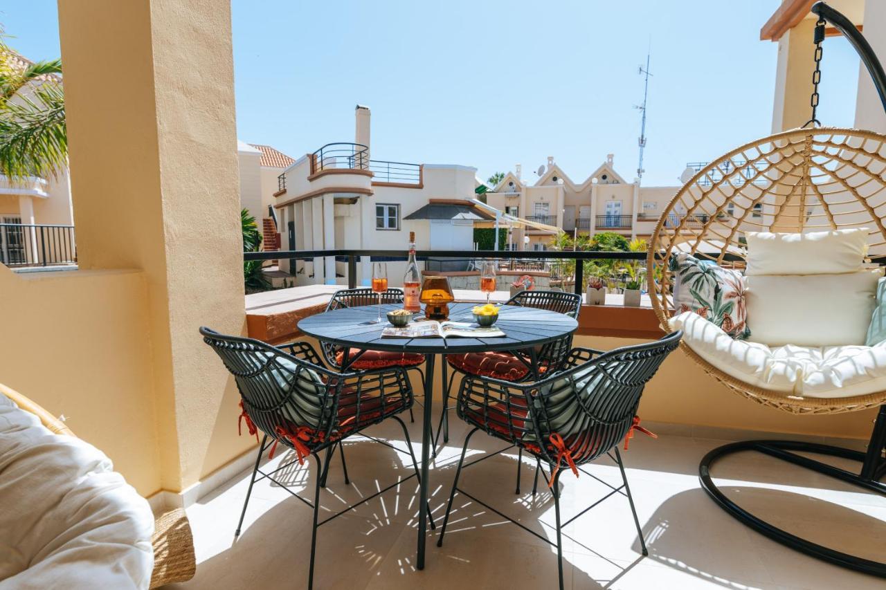 Amazing renovated pool view Apartment, 2 min to Fañabe Beach Costa Adeje  Exterior foto