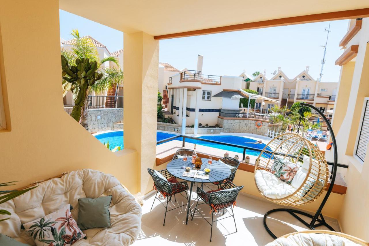 Amazing renovated pool view Apartment, 2 min to Fañabe Beach Costa Adeje  Exterior foto
